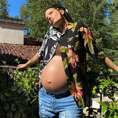 Halsey Shares Their 'Fav Belly Pic' from Pregnancy with Baby Ender