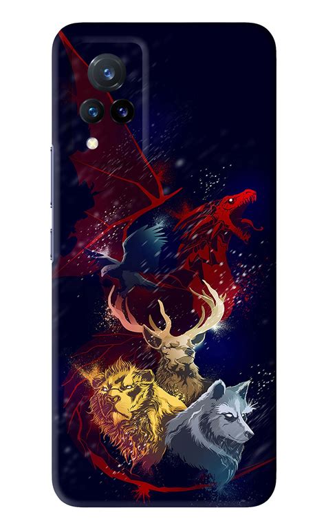 Game Of Thrones Vivo V21 Back Skin Wrap | Only Rs.149 – SkinLelo