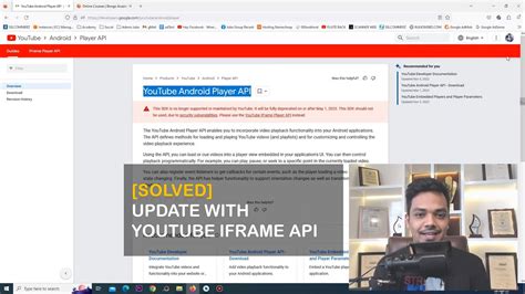 YouTube Embedded Players and Player Parameters  |  YouTube IFrame Player API  |  Google for Develope