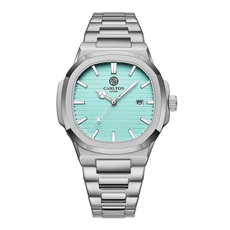 Carlton London Men Stainless Steel Analog Watch | Blue Waterproof ...