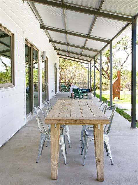 Corrugated Metal Patio Roofing