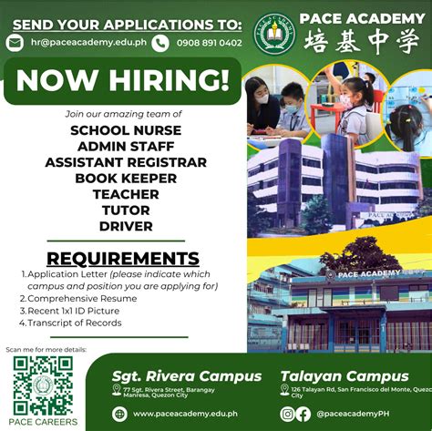Careers at Pace Academy - Pace Academy