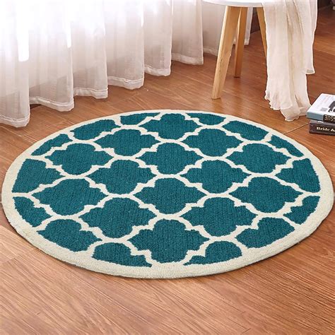 Buy THE HOME TALK Tufted Wool Carpet | Area Rugs for Living Room, Bed ...
