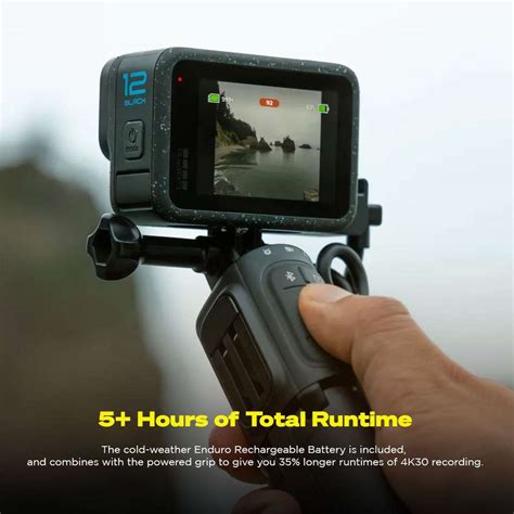 GoPro HERO12 Creator Edition - Volta Media Mod Light Sports and Action ...