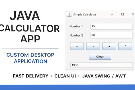 Image result for How to Create a Calculator Java
