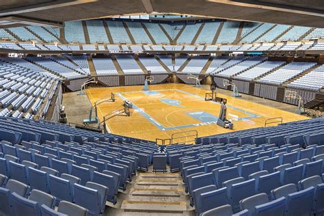 Dean Smith Center Basketball Court