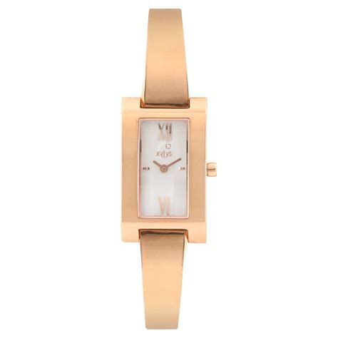 Buy Online Xylys Swiss Analog Rose Gold Stainless Steel Strap and ...