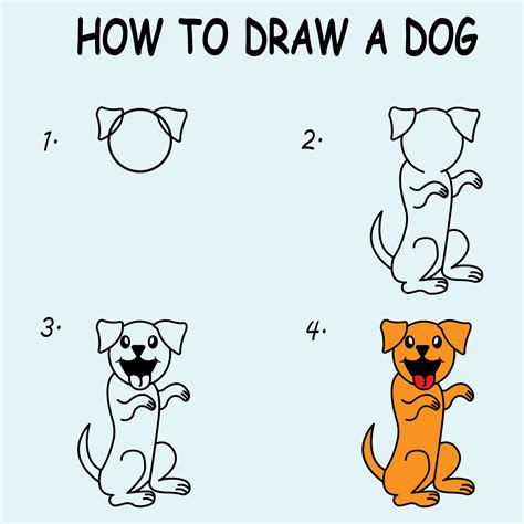 Image result for Tutorial Draw Dog