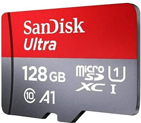 SanDisk Ultra UHS-I 128 GB MicroSDXC Class 10 120 MB/s Memory Card ...
