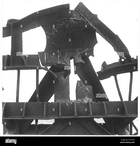 The 79th Armoured Division fires a 75mm gun at Element C at a 12-yard ...