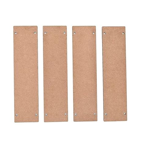 IVEI DIY Wood Sheet Craft - MDF Cutouts Hangings Rectangular - Plain ...