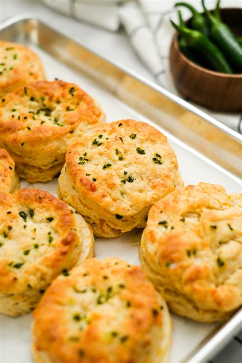 Jalapeno Cheddar Biscuits - Reluctant Entertainer