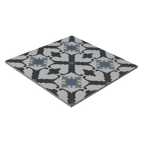 Moroccan Tile TL 05179 Zellige Blue Mirage Multi Colour 1 ft x 1 ft ...