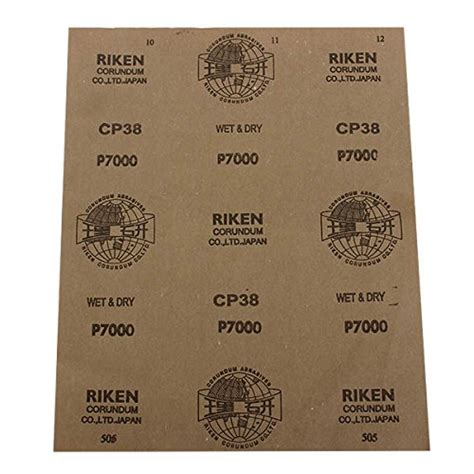 Generic 280x230mm 1000-7000 Grit Sandpaper Waterproof Abrasive Paper ...
