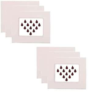 VAMA Fashions 5mm Medium Size Tear Drop Premium Velvet Tilak Shape ...