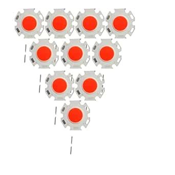 Buy DOSTI electronics and Electricals LED RED COLOUR Chip Bulb 300mA ...