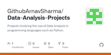 Image result for Data Analysis Projects GitHub