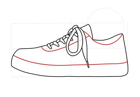 Drawings Of Shoes Easy