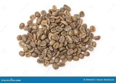 Dry Unroasted Arabica Coffee Beans Royalty-Free Stock Image ...