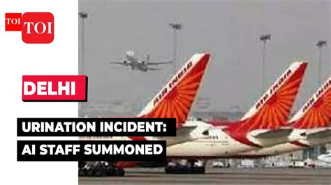 Urination incident: Delhi Police summons Air India staff, father of accused