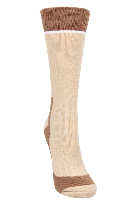 Explorer Womens Merino Thermal Mid-Calf Socks | Mountain Warehouse US