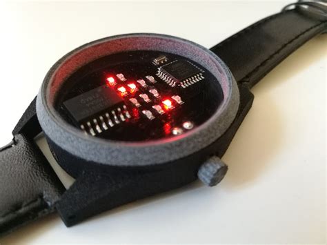 Programming Binary Watch Python Code 的图像结果