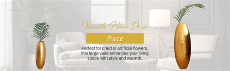 Buy Mahogany Life Large Big Tall Size Trumpet Shape Flower Vase (24 ...