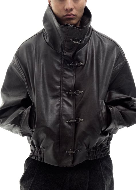 Hide From Your Ex Leather Jacket - Unisex Edgy Outerwear – VONN