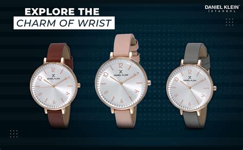 Buy Daniel Klein Leather Analog Silver Dial Women's Watch-Dk11983-6 at ...