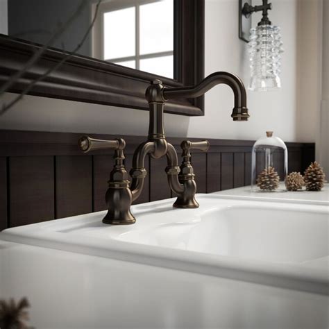 Jacuzzi Barrea Olive Bronze Widespread 2-handle WaterSense Mid-arc ...