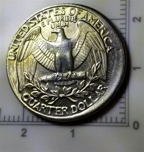 1983 P Quarter Struck off Center/ Spitting Eagle | Coin Talk