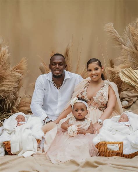 Usain Bolt and partner Kasi Bennett welcome newborn twin sons, Thunder and Saint Leo | CNN