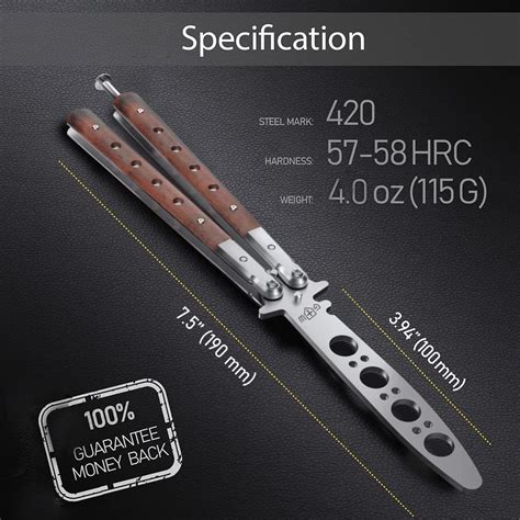 Buy ਬਟਰਫਲਾਈ ਚਾਕੂ ਟ੍ਰੇਨਰ - ਬਾਲਿਸੋਂਗ ਟ੍ਰੇਨਰ - ਪ੍ਰੈਕਟਿਸ ਬਟਰਫਲਾਈ ਚਾਕੂ ...