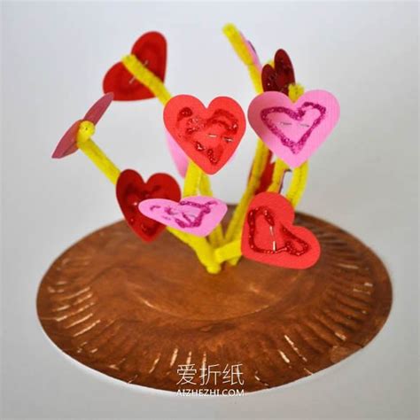 爱情萌芽-创意情人节装饰品的制作方法_爱折纸网