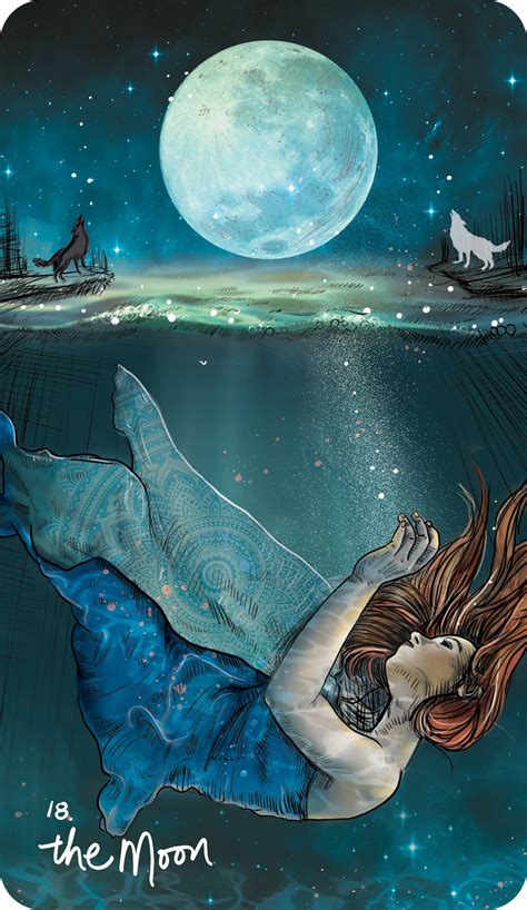 The Moon Tarot Card Meaning - Chris-Anne’s Curio : Tarot & Sacred Business