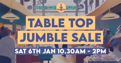 Table Top Jumble Sale, The Beacon Church, King's Lynn, 6 January 2024 ...