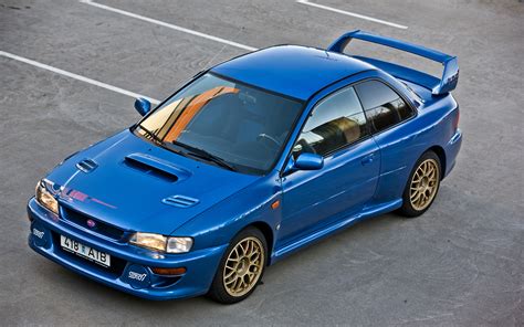 Images Subaru 1998 Impreza 22B STi LHD (GC8E2SD) Blue Cars 1920x1200