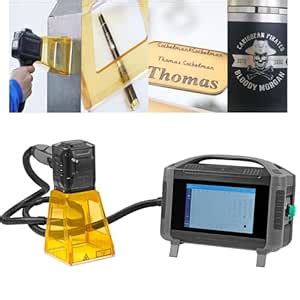 Fiber Laser Engraver Handheld Laser Marking Machine 30W Portable Laser ...