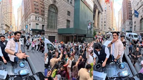 Meet DJ AJ Who Turned Wall Street Into A Wedding Dance Floor – The Man ...