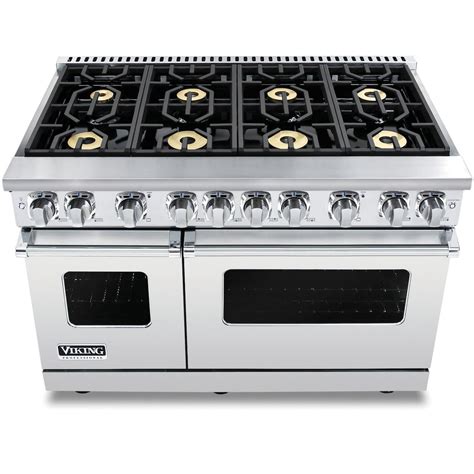 Viking Professional 7 Series 48-Inch 8-Burner Natural Gas Range ...