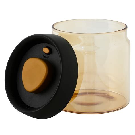 UMAI Borosilicate Glass jars for Kitchen Storage with Vacuum Plastic L ...