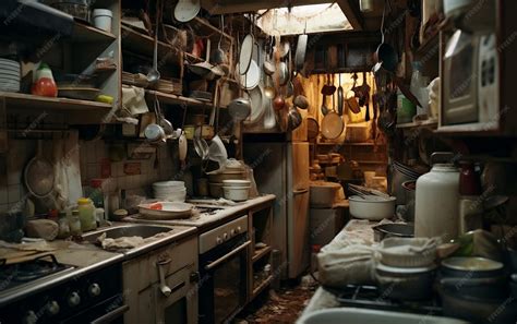 Premium AI Image | Disorganized Chaos Messy Unorganized and Dirty ...