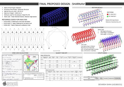 SHARNAM - A DEPLOYABLE SHELTER | CEPT - Portfolio