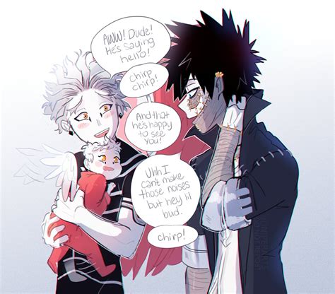 「Coping w/ the lovechild pt 2 ? #dabihawks #bnha 」juniperarts 🌷の漫画