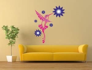 Mywall 80 cm Wall Sticker for Living Room/Bedroom/Office , PVC Vinyl ...