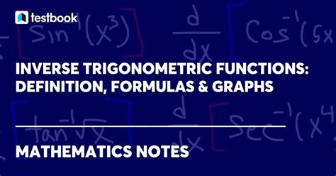 Inverse Trigonometric Functions Explained 的图像结果