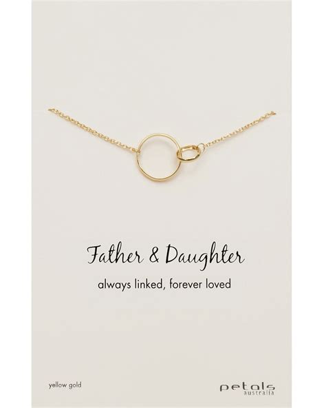 Father Daughter Necklace | Petals Australia