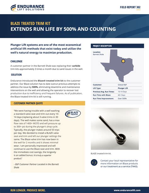 BLAZE® Treated Trim Kits | Endurance Lift Solutions