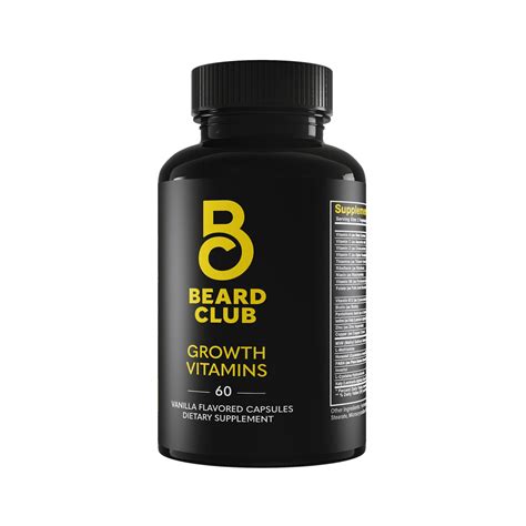 Beard Club Growth Vitamins Side Effects