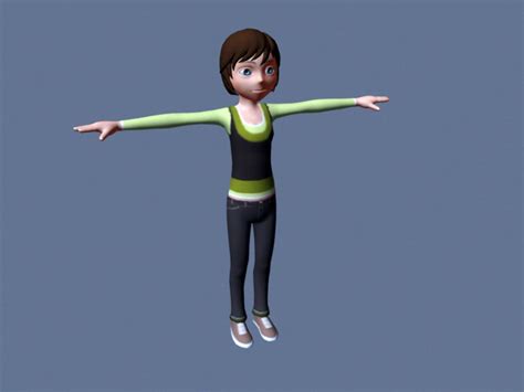 3D Model Character Modeling Maya 的图像结果